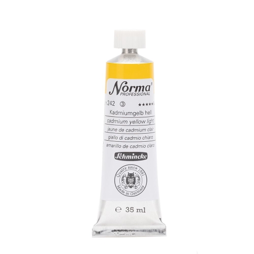 Norma oil color 35 ml,cadmium yellow (g.p. 1L=391,42€)